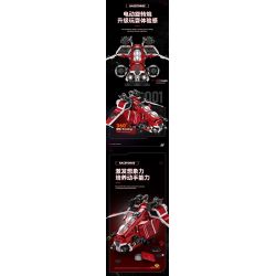 ZAPE 98002 PHÁO HẠM CỘNG HÒA bộ đồ chơi xếp lắp ráp ghép mô hình Star Wars Chiến Tranh Giữa Các Vì Sao 1107 khối