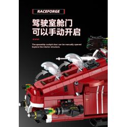 ZAPE 98002 PHÁO HẠM CỘNG HÒA bộ đồ chơi xếp lắp ráp ghép mô hình Star Wars Chiến Tranh Giữa Các Vì Sao 1107 khối