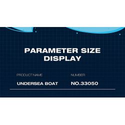 REOBRIX 33050 THUYỀN CHỮ bộ đồ chơi xếp lắp ráp ghép mô hình Military Army UNDERSEA BOAT NEXT-GENERATION STRATEGIC U-TYPE SUBMARINE Quân Sự Bộ Đội 3987 khối