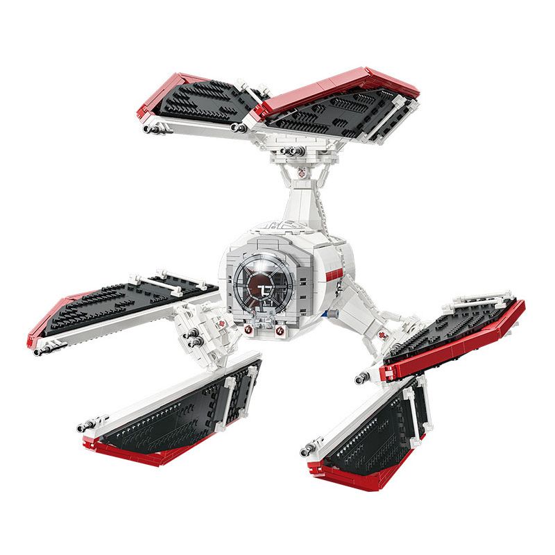 JIESTAR JJ9122 9122 MÁY BAY CHIẾN ĐẤU PHÒNG THỦ TIE/D bộ đồ chơi xếp lắp ráp ghép mô hình Star Wars TIE DEFENDER Chiến Tranh Giữa Các Vì Sao 1664 khối