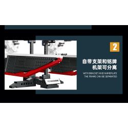 JIESTAR JJ9122 9122 MÁY BAY CHIẾN ĐẤU PHÒNG THỦ TIE/D bộ đồ chơi xếp lắp ráp ghép mô hình Star Wars TIE DEFENDER Chiến Tranh Giữa Các Vì Sao 1664 khối