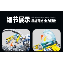 JIESTAR JJ9125 9125 MÁY ĐÁNH CHẶN JEDI bộ đồ chơi xếp lắp ráp ghép mô hình Star Wars JEDI STARFIGHTER Chiến Tranh Giữa Các Vì Sao 1896 khối