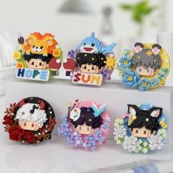 CHAOLE CHUANG 7331 THANH CHIT DỄ THƯƠNG HY VỌNG bộ đồ chơi xếp lắp ráp ghép mô hình Arts & Crafts 583 khối