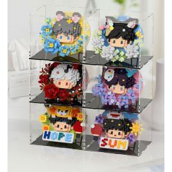 CHAOLE CHUANG 7331 THANH CHIT DỄ THƯƠNG HY VỌNG bộ đồ chơi xếp lắp ráp ghép mô hình Arts & Crafts 583 khối