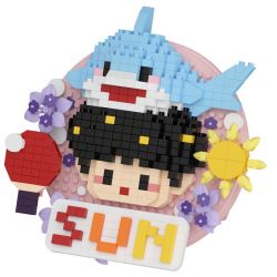 CHAOLE CHUANG 7332 THANH DỄ THƯƠNG HỎI MẶT TRỜI bộ đồ chơi xếp lắp ráp ghép mô hình Arts & Crafts 527 khối