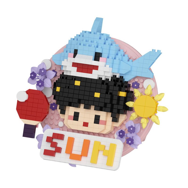 CHAOLE CHUANG 7332 THANH DỄ THƯƠNG HỎI MẶT TRỜI bộ đồ chơi xếp lắp ráp ghép mô hình Arts & Crafts 527 khối