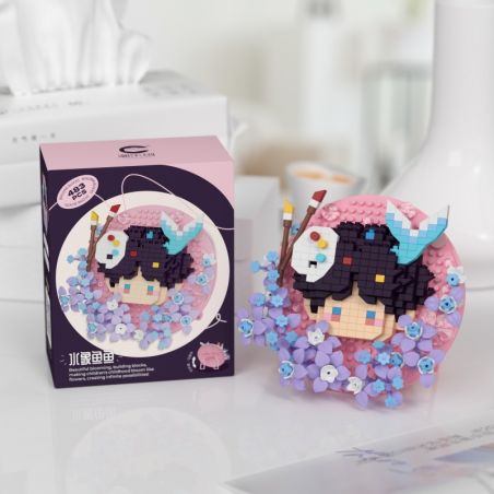 CHAOLE CHUANG 7335 THANH VUI NHỘN DỄ THƯƠNG CÁ KÝ NƯỚC bộ đồ chơi xếp lắp ráp ghép mô hình Arts & Crafts 483 khối