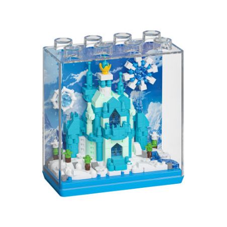 CHAOLE CHUANG 7309 CUNG ĐIỆN BĂNG bộ đồ chơi xếp lắp ráp ghép mô hình 349 khối