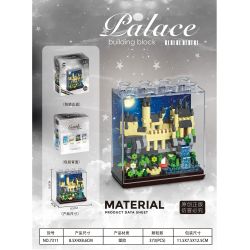 CHAOLE CHUANG 7311 LÂU ĐÀI CỦA HARRY bộ đồ chơi xếp lắp ráp ghép mô hình 373 khối