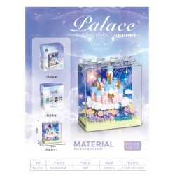 CHAOLE CHUANG 7312 LÂU ĐÀI CỔ TÍCH bộ đồ chơi xếp lắp ráp ghép mô hình 299 khối