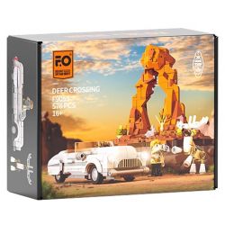 LUMIBRICKS FUNWHOLE F9053 9053 ROAD TRIP GẶP GỠ CHÚ NAI bộ đồ chơi xếp lắp ráp ghép mô hình City DEER CROSSING Thành Phố 576 khối