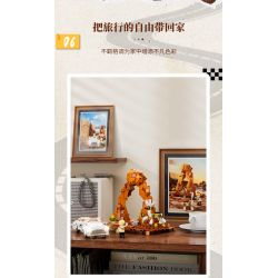 LUMIBRICKS FUNWHOLE F9053 9053 ROAD TRIP GẶP GỠ CHÚ NAI bộ đồ chơi xếp lắp ráp ghép mô hình City DEER CROSSING Thành Phố 576 khối