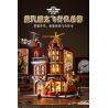 LUMIBRICKS FUNWHOLE F9050 9050 THẾ GIỚI STEAMPUNK CÂU LẠC BỘ BAY bộ đồ chơi xếp lắp ráp ghép mô hình STEAMPUNK FLYING CLUB 1858 khối
