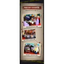 KEEPPLEY K20712 20712 THÁM TỬ LỪNG DANH CONAN NHÀ CỦA BÁC SĨ AGASA bộ đồ chơi xếp lắp ráp ghép mô hình Movie & Game Phim Và Trò Chơi 2714 khối