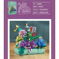 JIESTAR JJ9038 9038 PANDORA bộ đồ chơi xếp lắp ráp ghép mô hình Arts & Crafts 893 khối