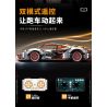 EXTRAORDINARY QM00038 00038 RAMBO 3000 1:10 tỷ lệ 1:10 bộ đồ chơi xếp lắp ráp ghép mô hình Technic LAMPOER ELECTRIC SUPERCAR Kỹ Thuật Công Nghệ Cao Mô Hình Phương Tiện 2130 khối