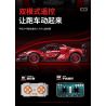 EXTRAORDINARY QM00037 00037 FERRARI GT3 1:10 tỷ lệ 1:10 bộ đồ chơi xếp lắp ráp ghép mô hình Technic FERRARI 296 GT3 Kỹ Thuật Công Nghệ Cao Mô Hình Phương Tiện 2270 khối