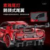 EXTRAORDINARY QM00037 00037 FERRARI GT3 1:10 tỷ lệ 1:10 bộ đồ chơi xếp lắp ráp ghép mô hình Technic FERRARI 296 GT3 Kỹ Thuật Công Nghệ Cao Mô Hình Phương Tiện 2270 khối