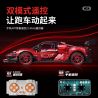 EXTRAORDINARY QM00037 00037 FERRARI GT3 1:10 tỷ lệ 1:10 bộ đồ chơi xếp lắp ráp ghép mô hình Technic FERRARI 296 GT3 Kỹ Thuật Công Nghệ Cao Mô Hình Phương Tiện 2270 khối