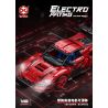 EXTRAORDINARY QM00037 00037 FERRARI GT3 1:10 tỷ lệ 1:10 bộ đồ chơi xếp lắp ráp ghép mô hình Technic FERRARI 296 GT3 Kỹ Thuật Công Nghệ Cao Mô Hình Phương Tiện 2270 khối