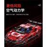 EXTRAORDINARY QM00037 00037 FERRARI GT3 1:10 tỷ lệ 1:10 bộ đồ chơi xếp lắp ráp ghép mô hình Technic FERRARI 296 GT3 Kỹ Thuật Công Nghệ Cao Mô Hình Phương Tiện 2270 khối