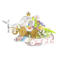 SPECIALIZED 8800 CÔNG CHÚA ĐANG CHẠY TRỐN bộ đồ chơi xếp lắp ráp ghép mô hình Arts & Crafts ESCAPING PRINCESS 1188 khối