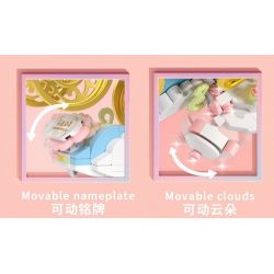 SPECIALIZED 8800 CÔNG CHÚA ĐANG CHẠY TRỐN bộ đồ chơi xếp lắp ráp ghép mô hình Arts & Crafts ESCAPING PRINCESS 1188 khối