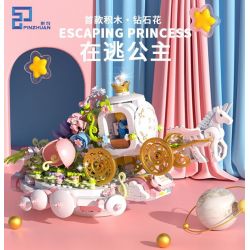 SPECIALIZED 8800 CÔNG CHÚA ĐANG CHẠY TRỐN bộ đồ chơi xếp lắp ráp ghép mô hình Arts & Crafts ESCAPING PRINCESS 1188 khối