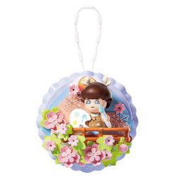 GEKKOSHA 802804 NAM CHÂM TỦ LẠNH SWEET SAKURA HOA ANH ĐÀO MÙA XUÂN bộ đồ chơi xếp lắp ráp ghép mô hình Gear Đồ Lắp Ghép