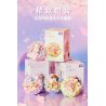 GEKKOSHA 802804 NAM CHÂM TỦ LẠNH SWEET SAKURA HOA ANH ĐÀO MÙA XUÂN bộ đồ chơi xếp lắp ráp ghép mô hình Gear Đồ Lắp Ghép
