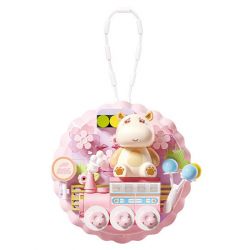 GEKKOSHA 802801 NAM CHÂM TỦ LẠNH SWEET CHERRY PHÙ THỦY HOANG DÃ MÀU HỒNG bộ đồ chơi xếp lắp ráp ghép mô hình Gear Đồ Lắp Ghép