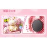 GEKKOSHA 802801 NAM CHÂM TỦ LẠNH SWEET CHERRY PHÙ THỦY HOANG DÃ MÀU HỒNG bộ đồ chơi xếp lắp ráp ghép mô hình Gear Đồ Lắp Ghép