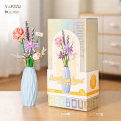 PRELIMINARY P2352 2352 CẮM HOA bộ đồ chơi xếp lắp ráp ghép mô hình Creator Sáng Tạo 303 khối