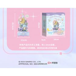 GEKKOSHA 803302 HỘP NHẠC TÌNH YÊU ÁNH TRĂNG CỦA GIA ĐÌNH SANRIO TSUKINO ODE TO SPRING GEMINI bộ đồ chơi xếp lắp ráp ghép mô hình SANRIO CHARACTERS