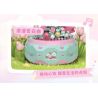 GEKKOSHA 803301 HỘP NHẠC TÌNH YÊU ÁNH TRĂNG CỦA GIA ĐÌNH SANRIO VƯỜN HỒNG KHIÊU VŨ HELLO KITTY bộ đồ chơi xếp lắp ráp ghép mô hình SANRIO CHARACTERS