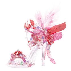 GEKKOSHA 804244 DÉP PHA LÊ LÃNG MẠN MÙA XUÂN TÌNH YÊU BƯỚM HỒNG bộ đồ chơi xếp lắp ráp ghép mô hình Arts & Crafts