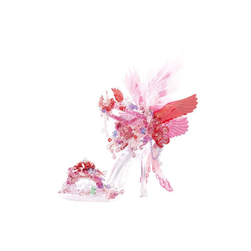 GEKKOSHA 804244 DÉP PHA LÊ LÃNG MẠN MÙA XUÂN TÌNH YÊU BƯỚM HỒNG bộ đồ chơi xếp lắp ráp ghép mô hình Arts & Crafts