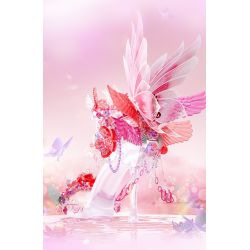 GEKKOSHA 804244 DÉP PHA LÊ LÃNG MẠN MÙA XUÂN TÌNH YÊU BƯỚM HỒNG bộ đồ chơi xếp lắp ráp ghép mô hình Arts & Crafts