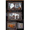 FREE TRIBE 31001 VOI MA MÚT bộ đồ chơi xếp lắp ráp ghép mô hình SEMISKELTON MAMMOTH 1310 khối