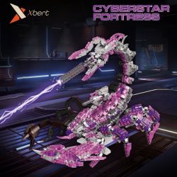 XBERT 66010 BỌ CẠP bộ đồ chơi xếp lắp ráp ghép mô hình CYBERSTAR FORTRESS