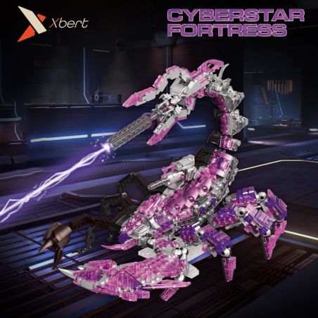 XBERT 66010 BỌ CẠP bộ đồ chơi xếp lắp ráp ghép mô hình CYBERSTAR FORTRESS