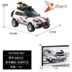 XBERT 66012 ỚT CAYENNE 957 bộ đồ chơi xếp lắp ráp ghép mô hình Speed Champions Racing Cars Đua Xe Công Thức 406 khối
