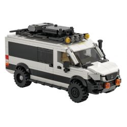 XBERT 66011 MB RACER 4X4 bộ đồ chơi xếp lắp ráp ghép mô hình Speed Champions Racing Cars Đua Xe Công Thức 583 khối