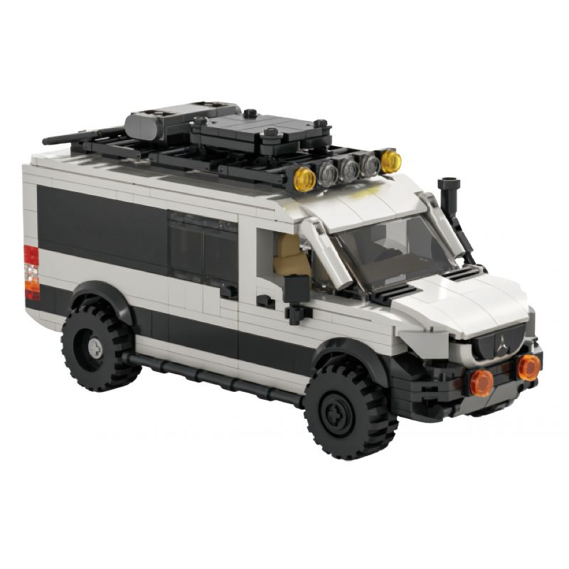 XBERT 66011 MB RACER 4X4 bộ đồ chơi xếp lắp ráp ghép mô hình Speed Champions Racing Cars Đua Xe Công Thức 583 khối