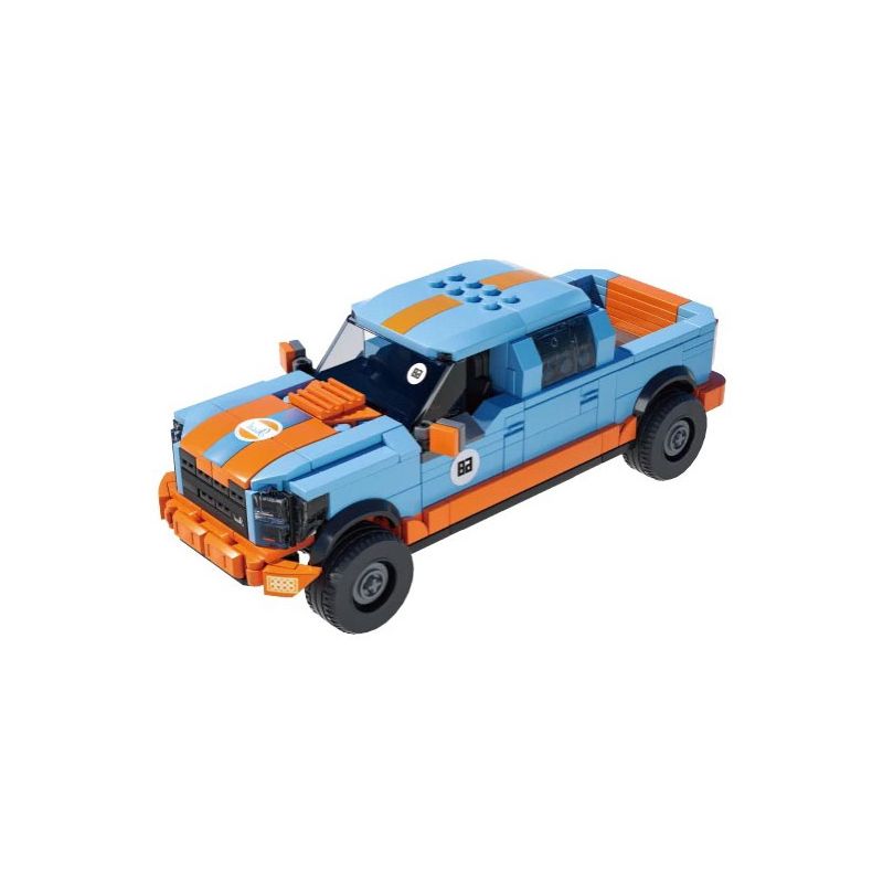 XBERT 66004 F-150 RAPTOR bộ đồ chơi xếp lắp ráp ghép mô hình Speed Champions Racing Cars Đua Xe Công Thức 457 khối