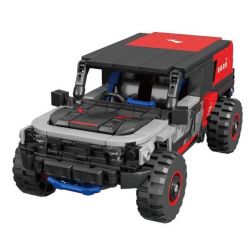 XBERT 66003 NGỰA HOANG R bộ đồ chơi xếp lắp ráp ghép mô hình Speed Champions Racing Cars Đua Xe Công Thức 438 khối