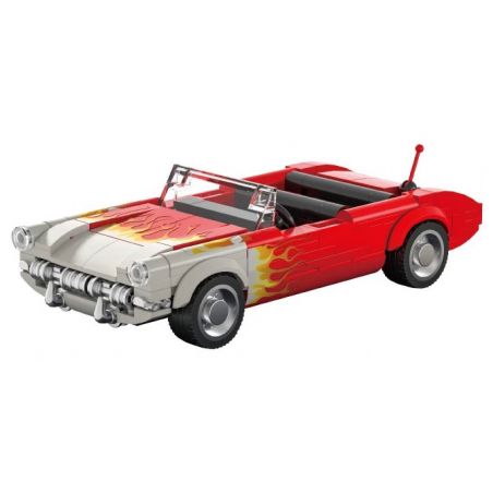 XBERT 66001 1956 CỔ ĐIỂN C1 bộ đồ chơi xếp lắp ráp ghép mô hình Speed Champions Racing Cars Đua Xe Công Thức 249 khối
