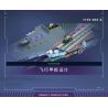 IBLOCK IB1201 1201 SỰ TRỖI DẬY CỦA LINH HỒN QUỐC GIA VỀ VŨ KHÍ HẠNG NẶNG TÀU SÂN BAY DOPAMINE PHÚC KIẾN bộ đồ chơi xếp lắp ráp ghép mô hình Military Army Quân Sự Bộ Đội