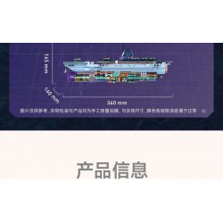 IBLOCK IB1201 1201 SỰ TRỖI DẬY CỦA LINH HỒN QUỐC GIA VỀ VŨ KHÍ HẠNG NẶNG TÀU SÂN BAY DOPAMINE PHÚC KIẾN bộ đồ chơi xếp lắp ráp ghép mô hình Military Army Quân Sự Bộ Đội