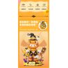 JAKI AK108 NHỮNG SÁNG TẠO HỢP THỜI TRANG YÊU TINH BÍ NGÔ HALLOWEEN bộ đồ chơi xếp lắp ráp ghép mô hình Creator HALLOWEEN PUMPKIN ELF 795 khối